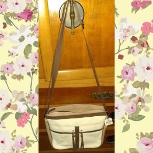 JC Penney 100% Leather Handbag/Crossbody